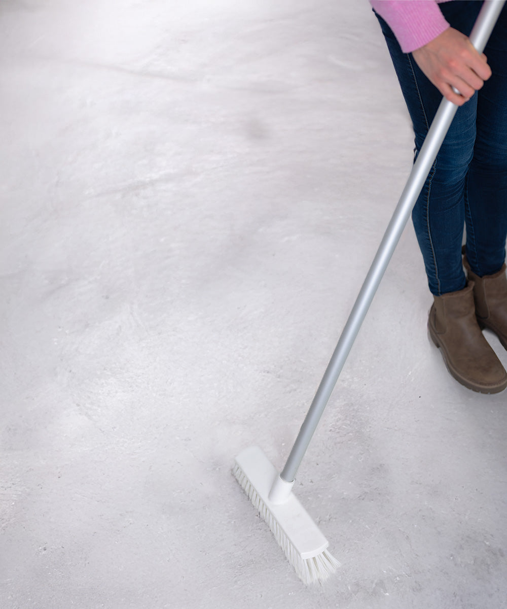 Everyday Sweeping Broom 280mm - White (Stiff)